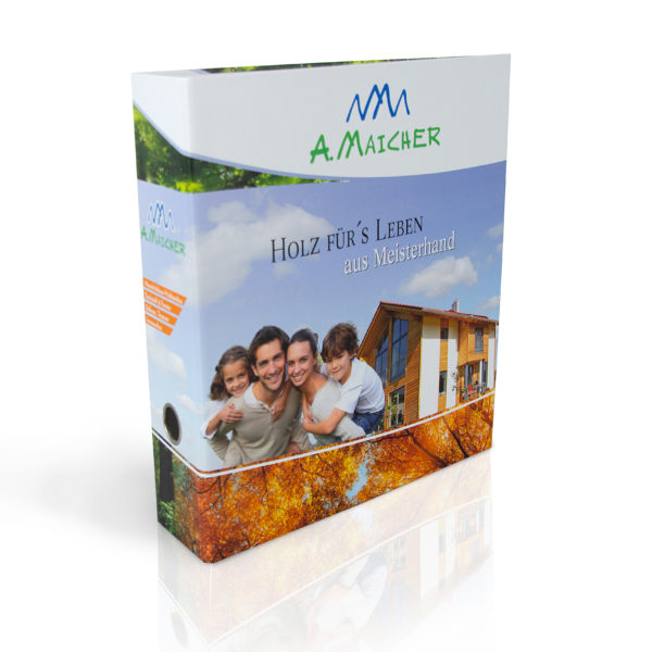 Gestaltung und Druck von Referenzordner nach CD