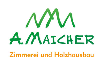 Printmedien, Anzeigen, Webdesign, Beschriftung für Zimmerei Maicher Rosenheim