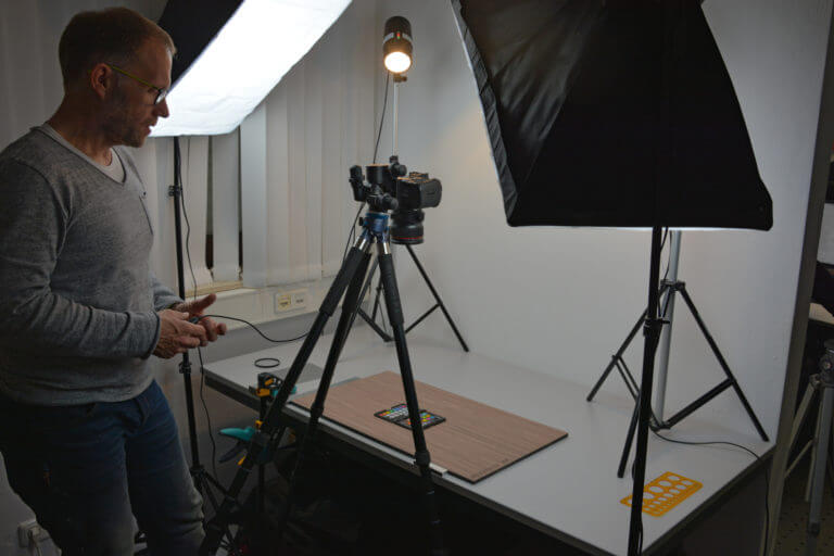 Produktfotografie mit Farbkalibierung