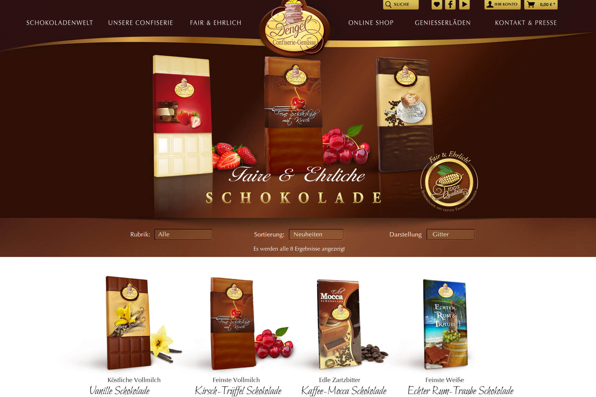 Internetseite-Online-Shop-Neugestaltung