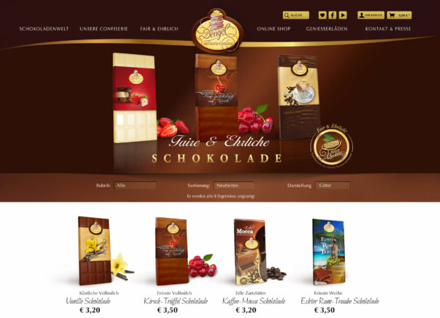 Internetseite-Online-Shop-Neugestaltung