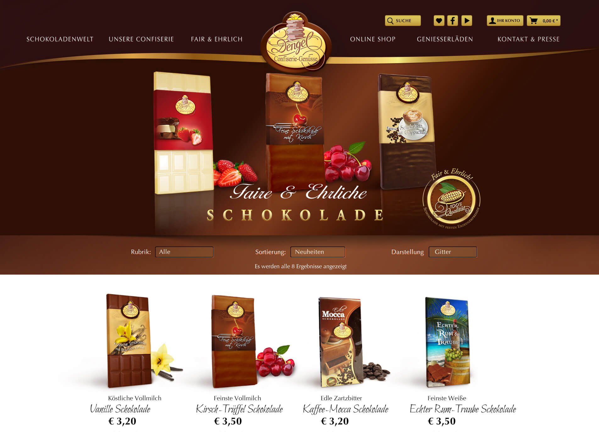 Internetseite-Online-Shop-Neugestaltung