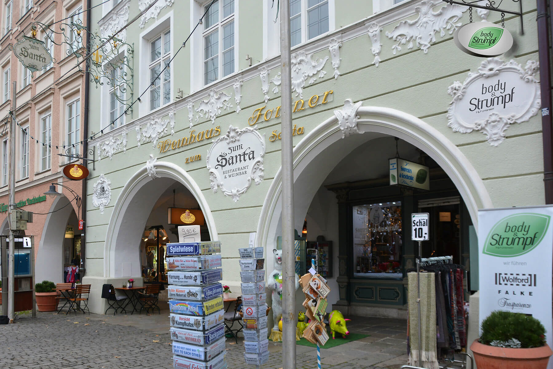 Fassadengestaltung Zum Santa