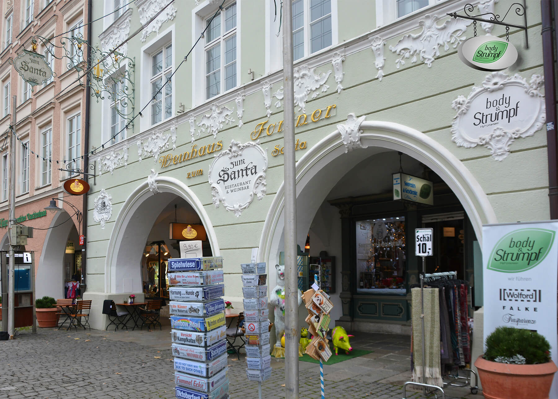 Fassadengestaltung Zum Santa