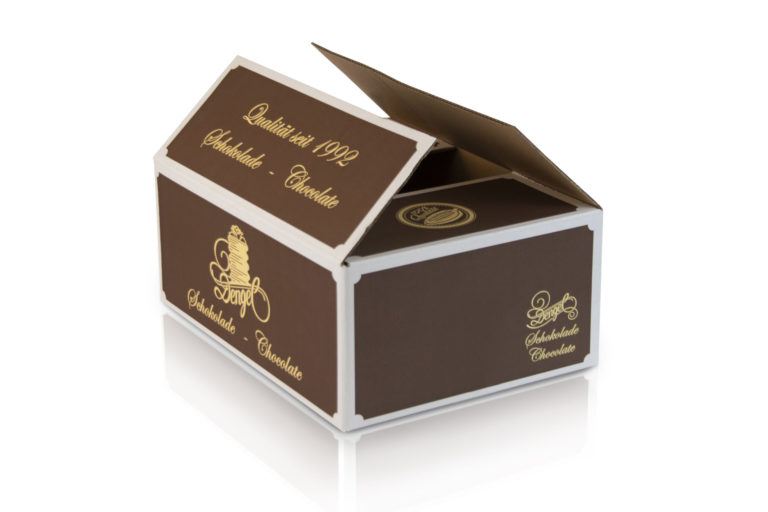 Dengel-Verpackungskarton-Retusche