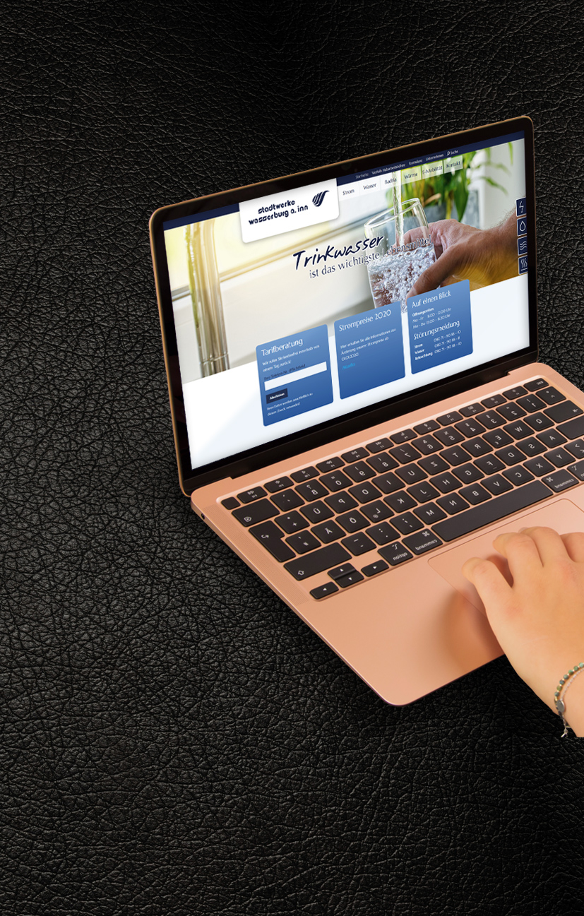 Webdesign und Webseiten-Gestaltung