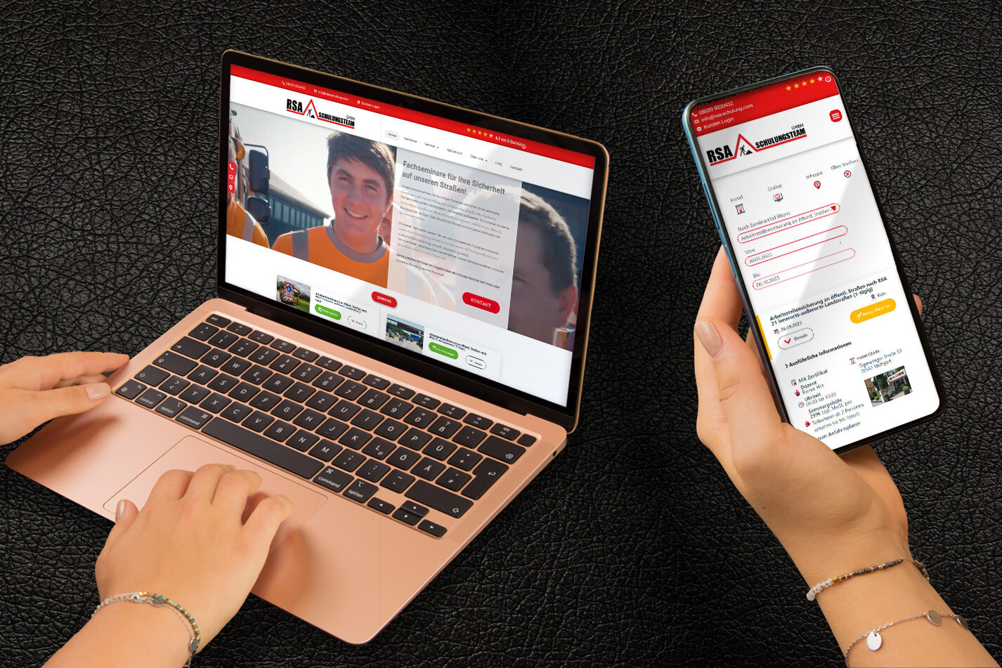 Relaunch der Seminar Filter UI- und UX-Design