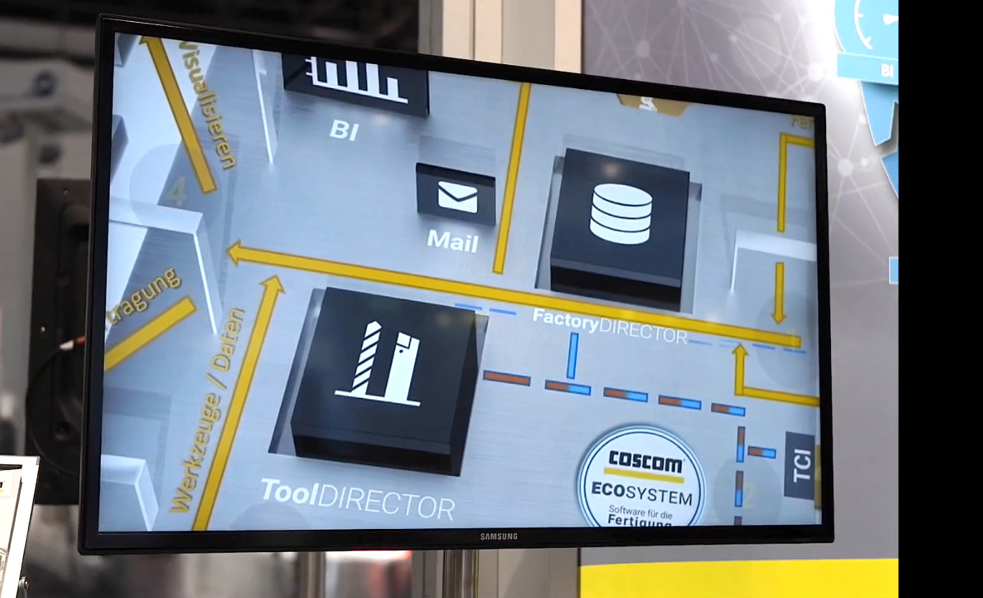 3D-Illustration-Messestand-TV
