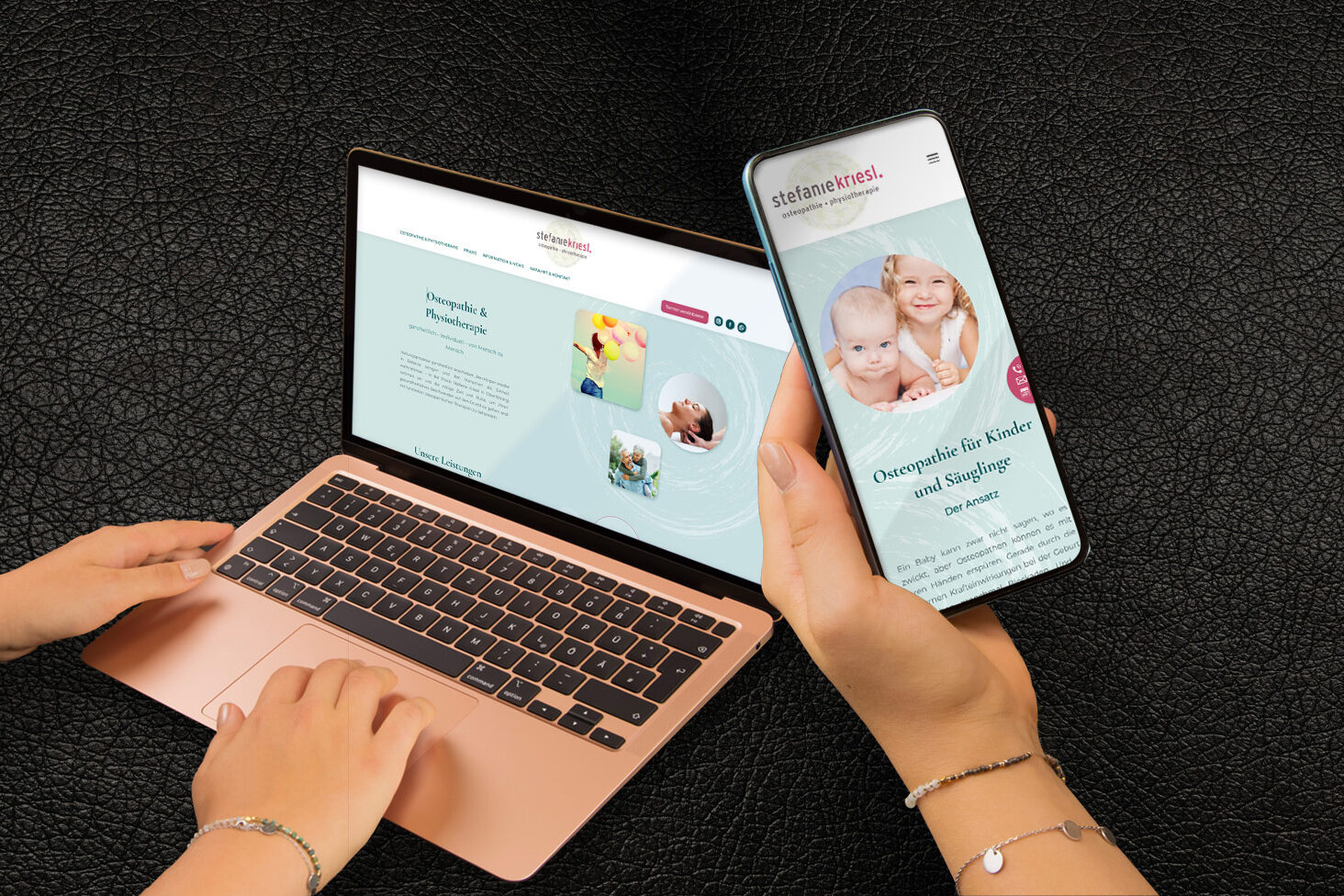 Neugestaltung der Praxis Webseite in Wasserburg