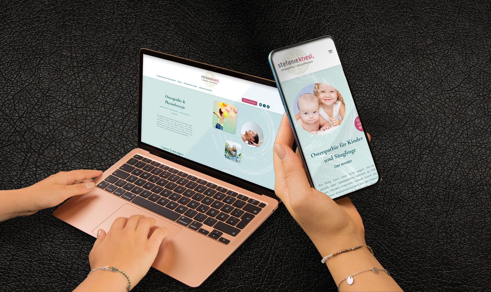 Neugestaltung der Praxis Webseite in Wasserburg