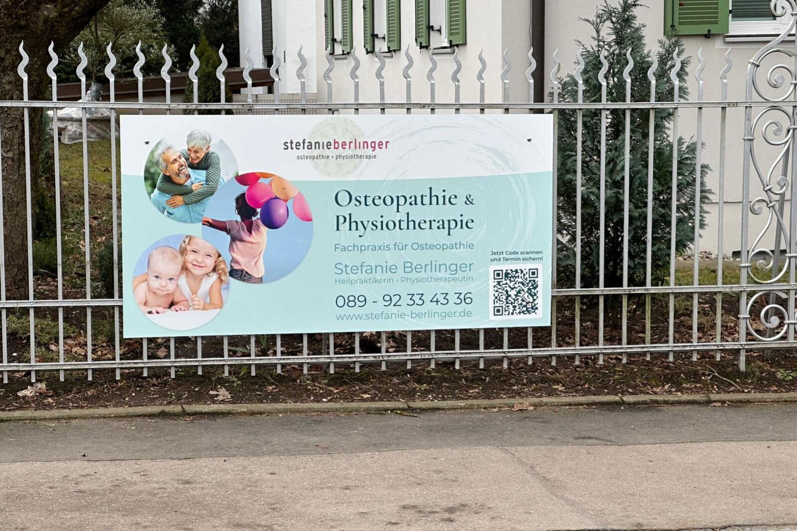 Firmenschild Gestaltung Praxis