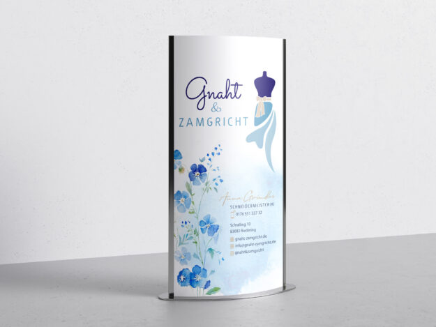 Stand Display beleuchtet inkl. Design