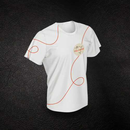 T-Shirt-Druck-rundherum T-Shirt-Druck-rundherum